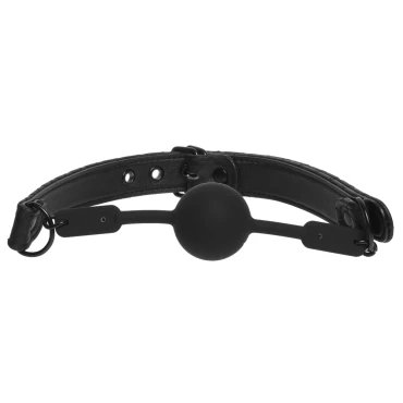 Strictly Business Black Quilted Deluxe Ball Gag