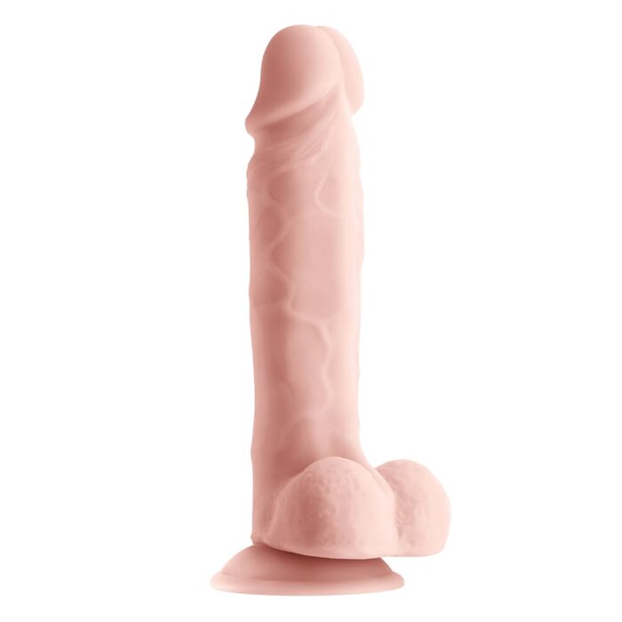 Lion's Den Intimate Pleasures John Dual Density 7" Dildo - Vanilla