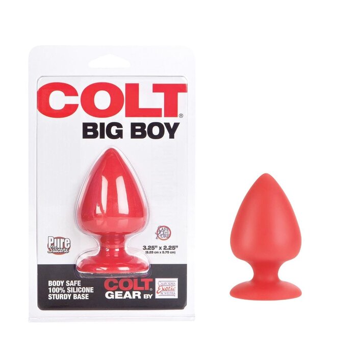 COLT Big Boy Smooth Silicone Anal Plug: Perfect Pleasure for Couples