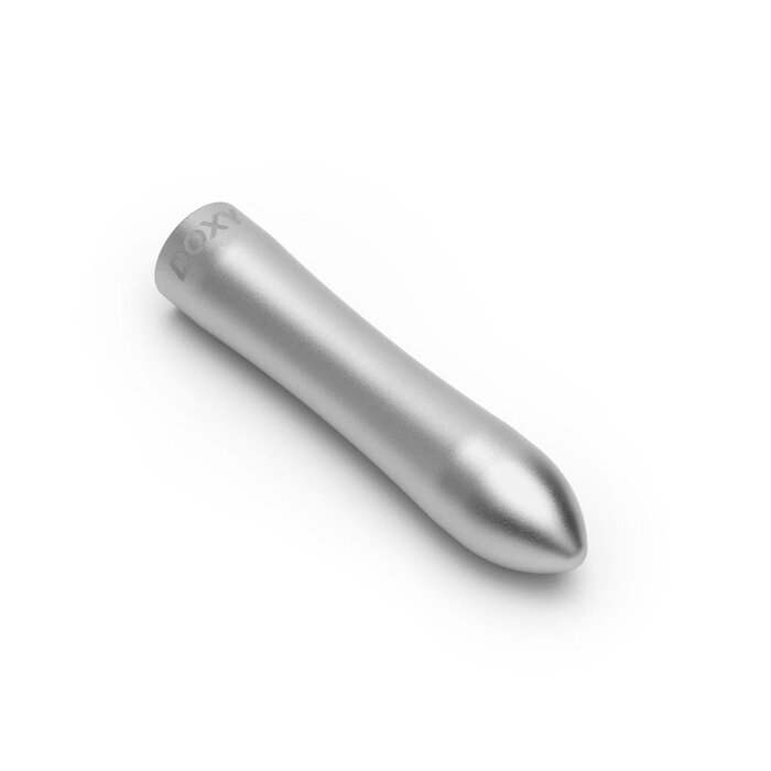 Doxy Silver Bullet: Rechargeable Mini Bullet Vibrator for Targeted Pleasure