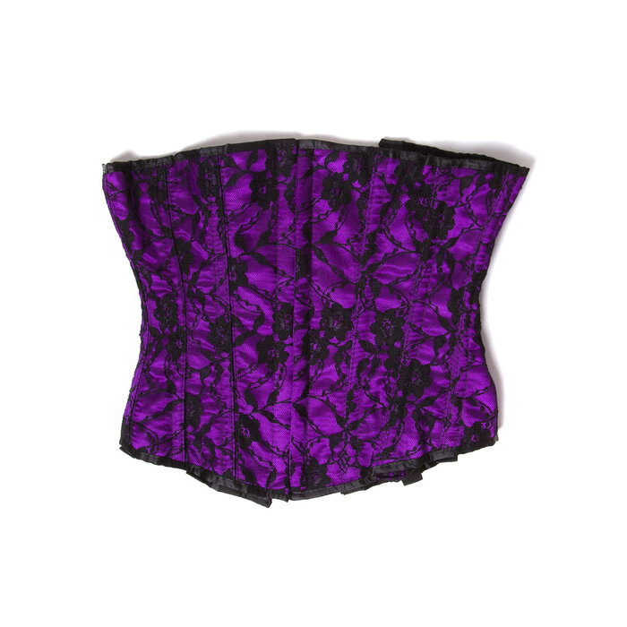 Detailed Underbust Corset - 24 Inch