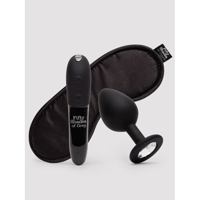 Fifty Shades of Grey X We-Vibe Come to Bed Couple's Kit (3 Piece) - Black