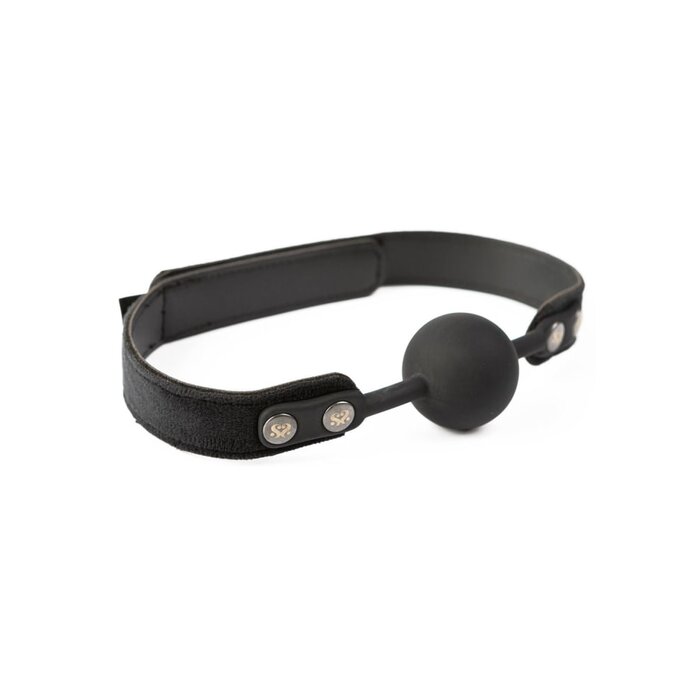 Strictly Come Quietly - Soft Strap Silicone Ball Gag