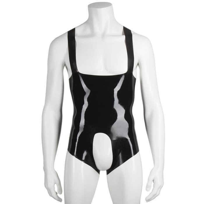 Renegade Rubber Latex Wear Male Open Leotard