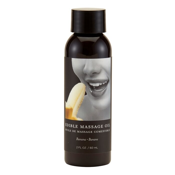 Edible Massage Oil - Banana 2 oz.