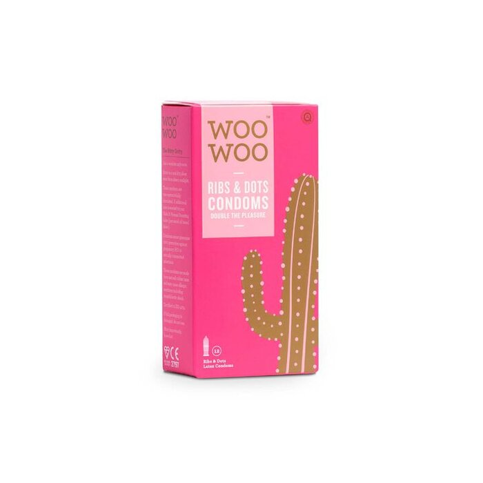 Ann Summers Woo Woo Ribs & Dots Condoms