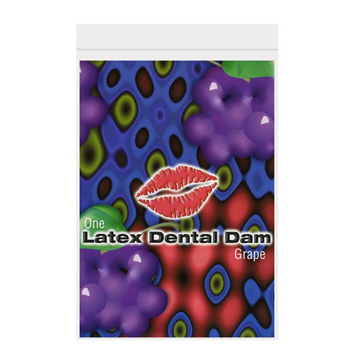 Trust Dam Latex Dental Dam - Grape
