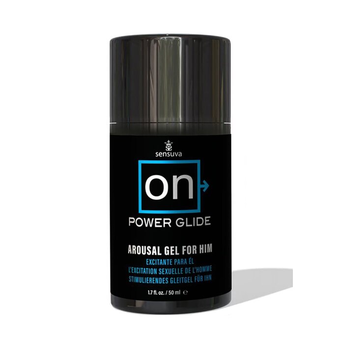 On Power Glide Arousal Gel for Him - 1.7 oz. (50ml)