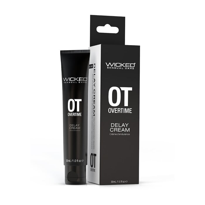Wicked Sensual Overtime Delay Cream for Men - 1 oz.