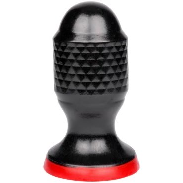 Sphincter Stretcher Black Butt Plug - 4 Inch