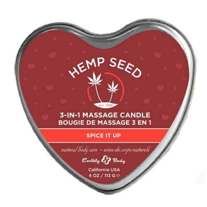 Earthly Body Limited Edition 3-in-1 Massage Candle Spice It Up