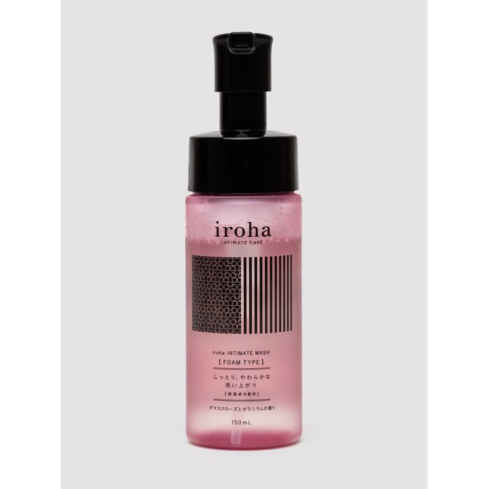 Iroha Damask Rose & Geranium Intimate Foam Wash 150ml
