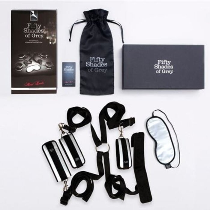 Fifty Shades of Grey Hard Limits Bed Restraint Kit for Ultimate Bondage Play