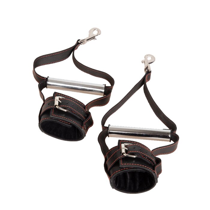 Suspension Cuffs with Red Seams