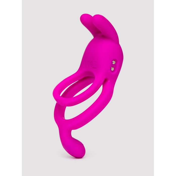 Closer Intimate Couples Rechargeable Cock Ring - Pink