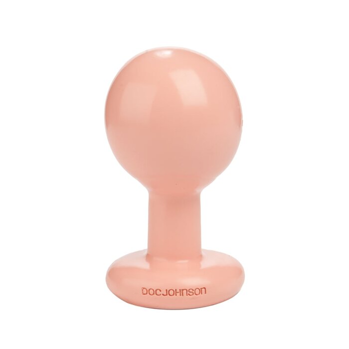 The Classic Round Butt Plug - Medium - Vanilla