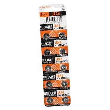 AG13 LR44 Button Cell Batteries Strip of 10