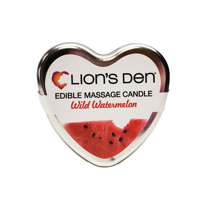 Lion's Den Watermelon Scented Massage Candle