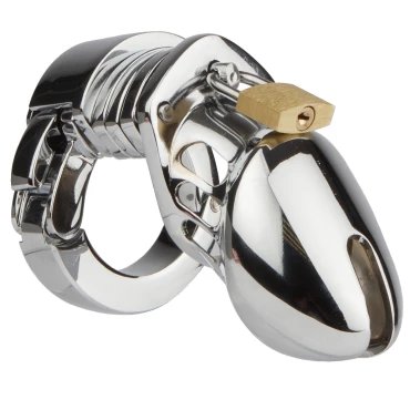 Penitentiary Stainless Steel Adjustable Chastity Cage