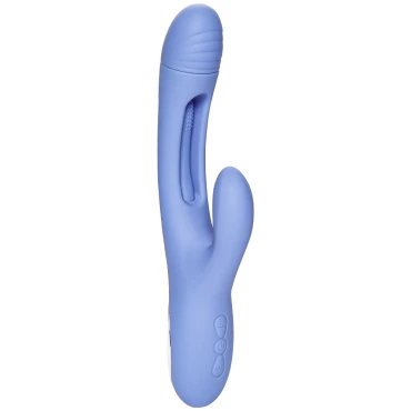 Thrillogy Blue Silicone Tapping Rabbit Vibrator