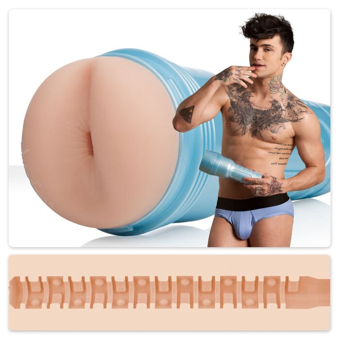 Fleshjack Boys Jake Bass Dream Masturbator Sleeve – Discreet Realistic Anal Stroker
