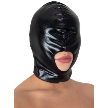 Bondara PVC Open Mouth Deprivation Hood