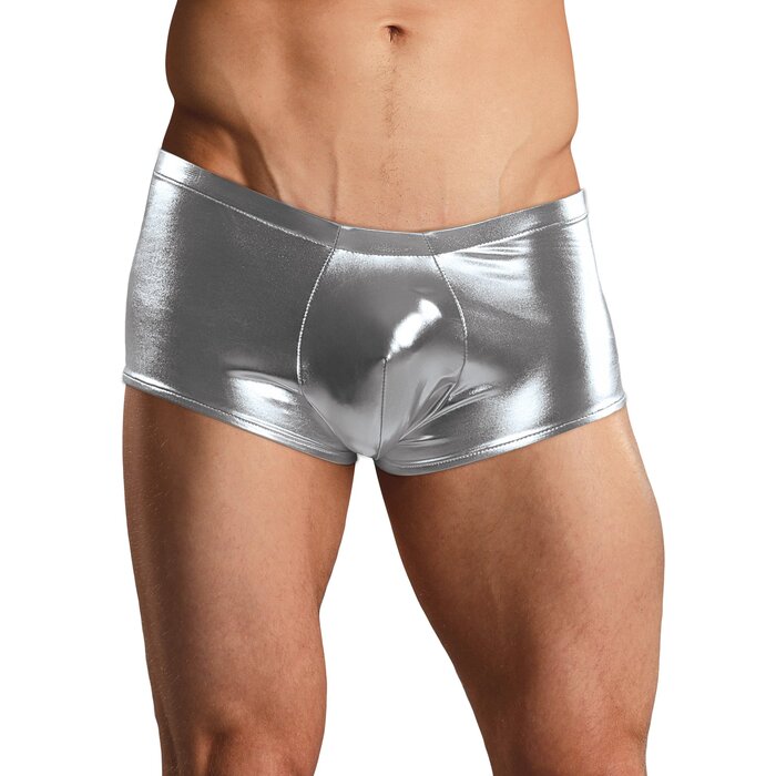 Metallic Mini Short - Silver