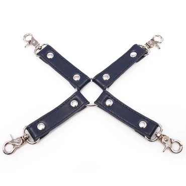 Sapphire Submission Faux Leather Hogtie Connector