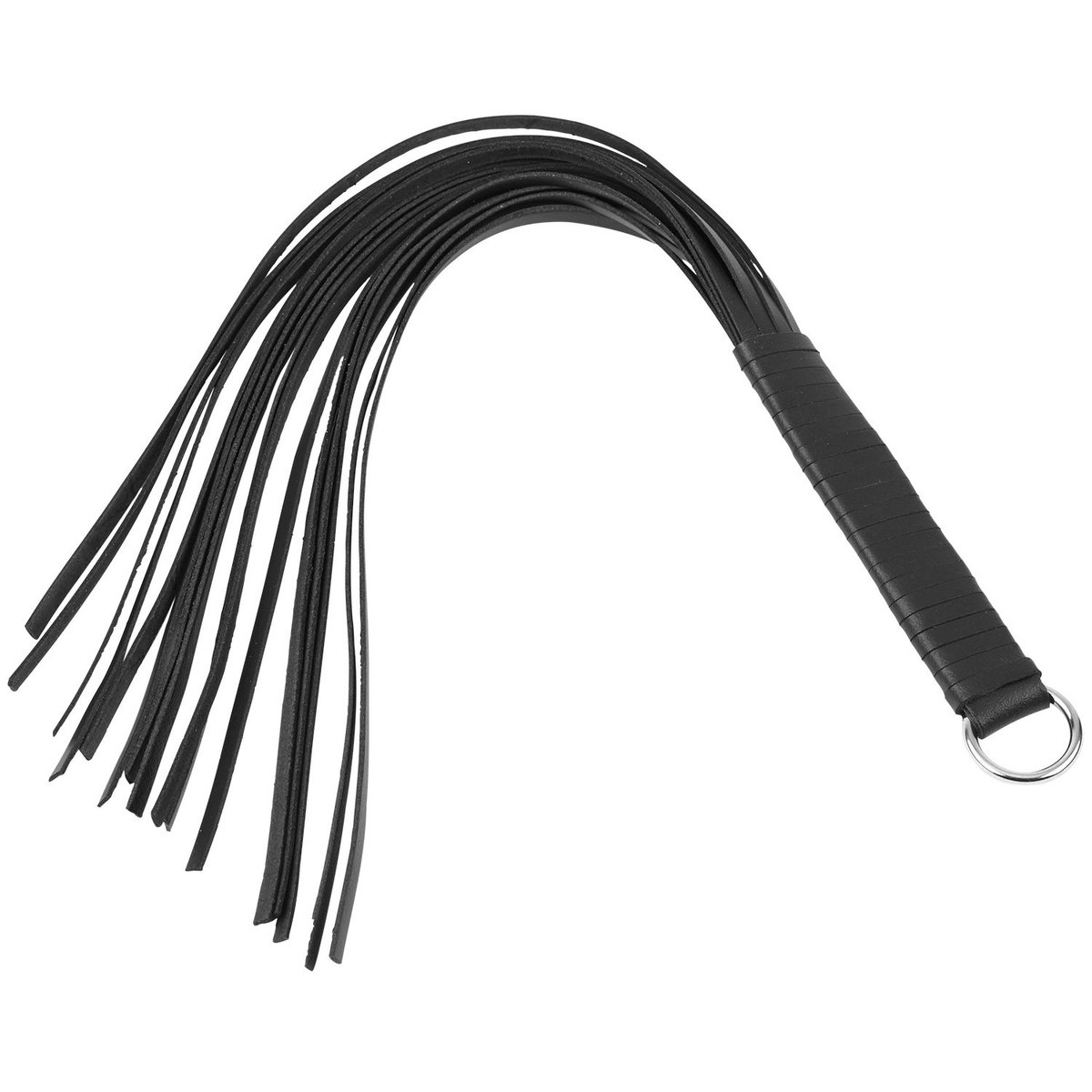 Zado Leather Flogger 17.5 inches - Black