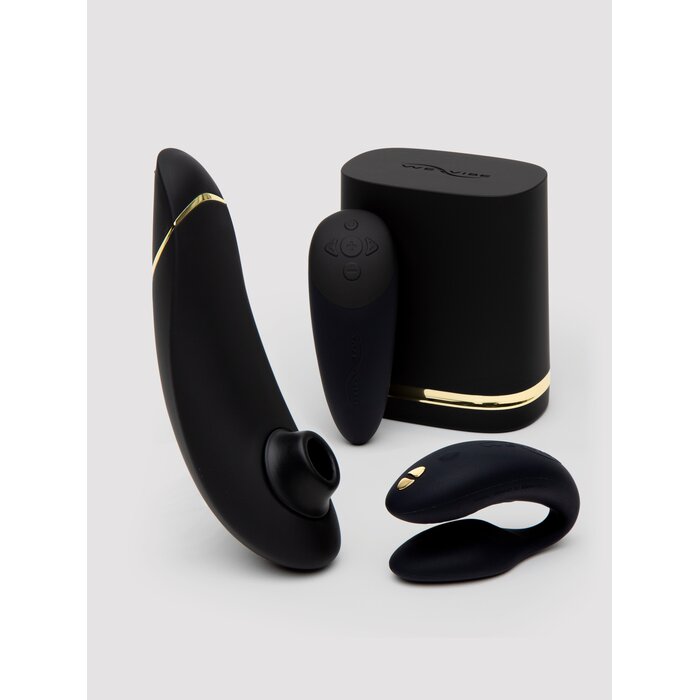 Womanizer X We-Vibe Golden Moments Limited Edition Pleasure Collection - Black