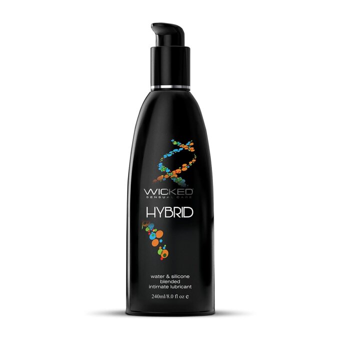 Wicked Hybrid Water and Silicone Lubricant - 8 oz.