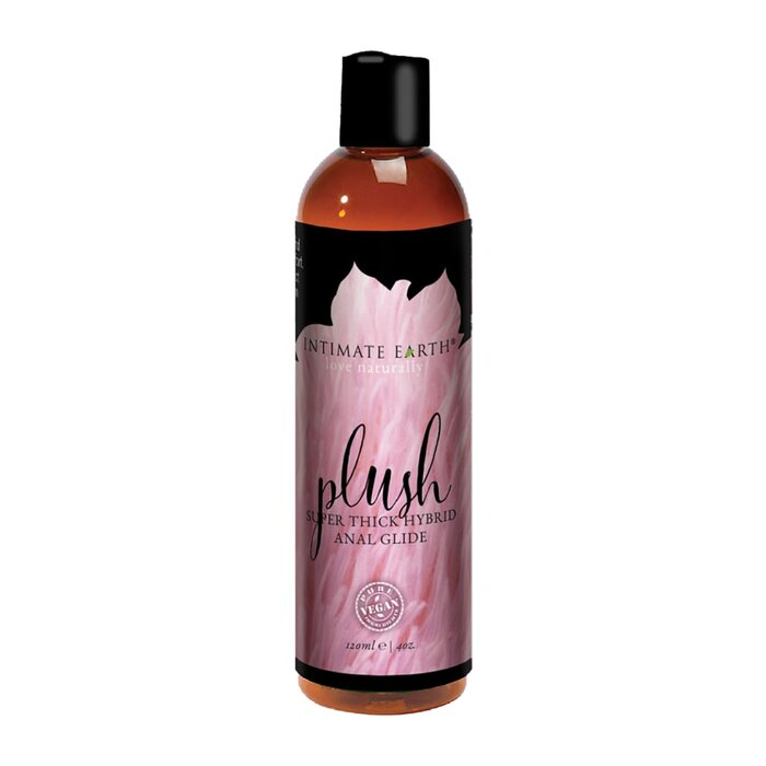 Intimate Earth Plush - Super Thick Hybrid Anal Glide - 4 oz.