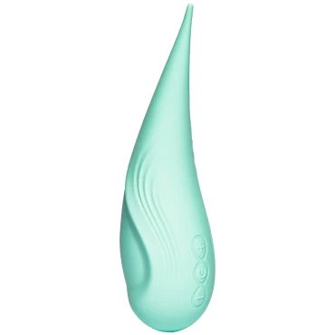 Dew Drop Mint Silicone Clitoral Vibrator