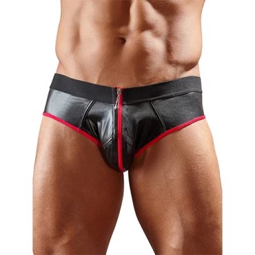 Svenjoyment Zip-Up Pouch Jock Strap - L