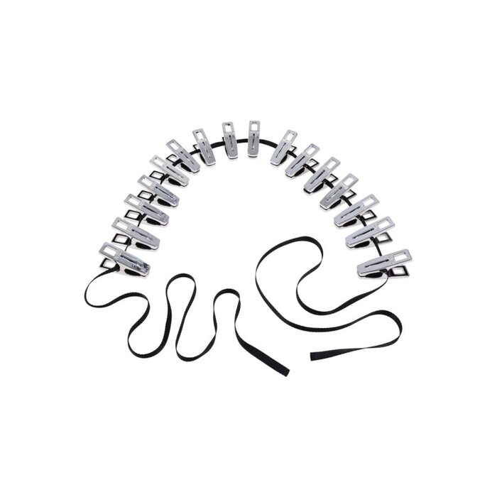 Edge Body Zipper Clothes Pins