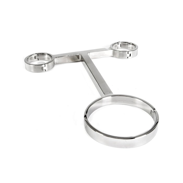 Steel Neck to Wrist Restraint with Lock