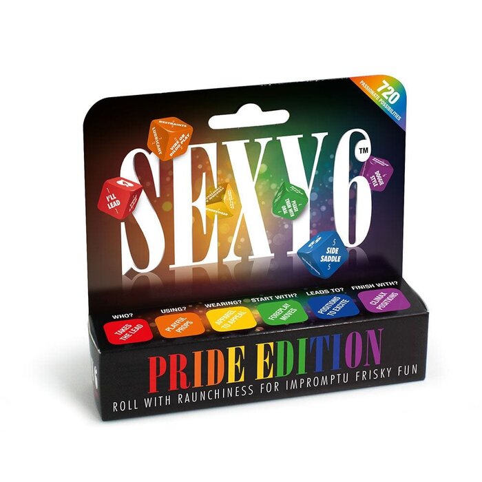 Inclusive Sexy 6 Dice: Pride Edition Couples Game