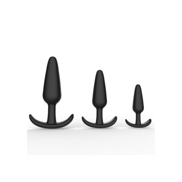 Curious Level Up Anal Trainers 3-Piece Anchor Set
