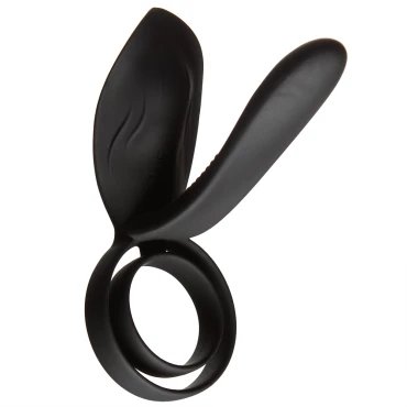 Bonded Banger Remote Vibrating Dual Cock Ring Sleeve