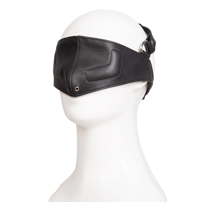 Leather Blackout Blindfold - One Size