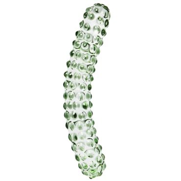 Pickle Dick Bumpy Textured Glass Dildo – 8.5 Inch