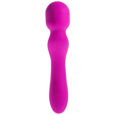The Magenta Dynamo Silicone Rechargeable Wand Vibrator