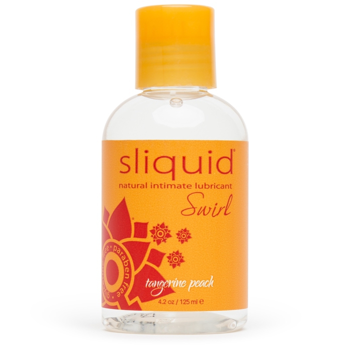 Sliquid Swirl Tangerine Peach Flavoured Lubricant 125ml