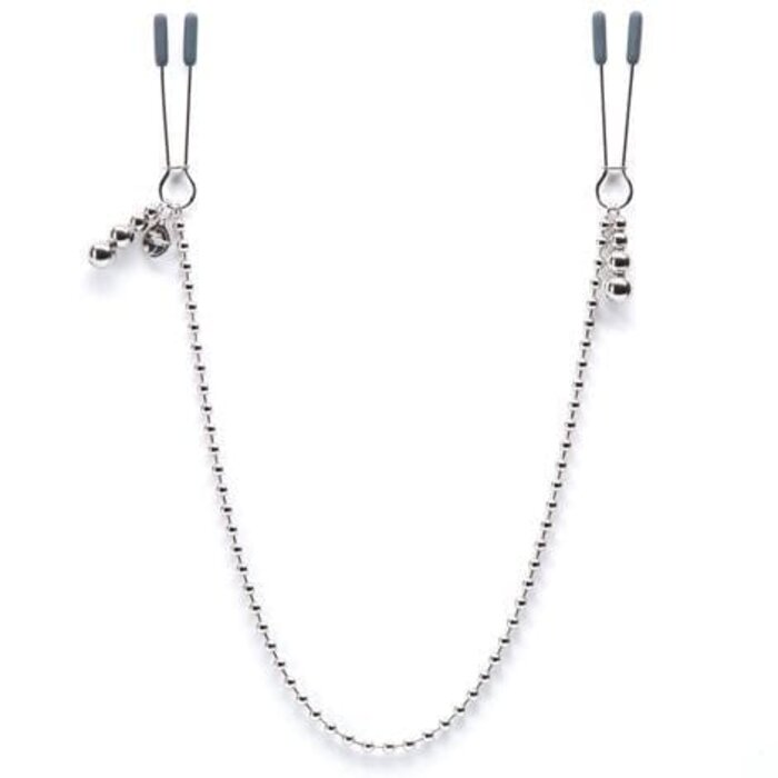Fifty Shades Darker At My Mercy Beaded Chain Nipple Clamps