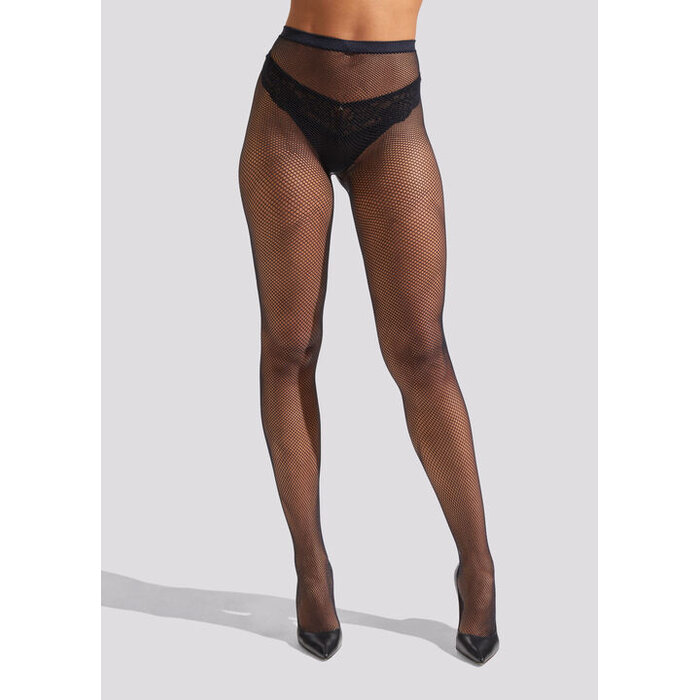 Ann Summers Micro Fishnet Tights, Black