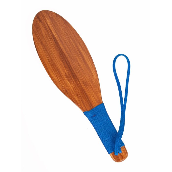 Paddle Me Blue Wooden Spanking Paddle