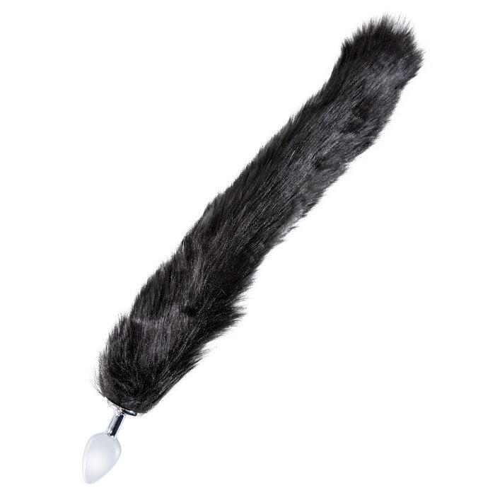 Metal Plug with Fox Tail