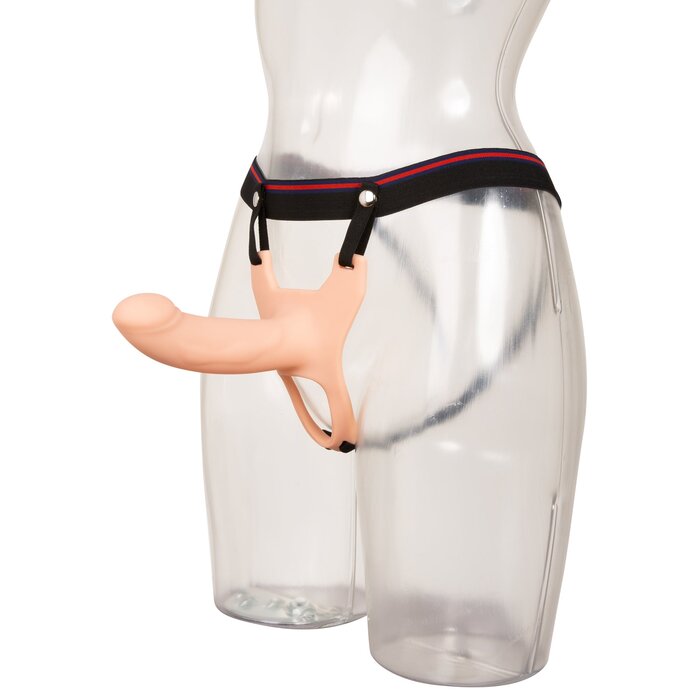Realistic Silicone  Hollow Strap On - One Size