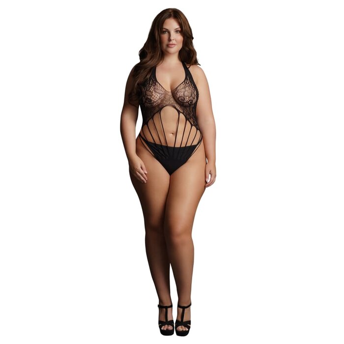 Le Desir Strappy Lace Teddy - Queen Size