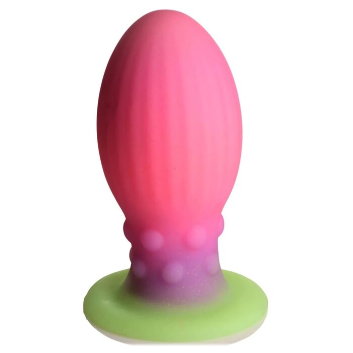 Creature Cocks - Xeno Egg Glow in the Dark Silicone Egg - X-Large
